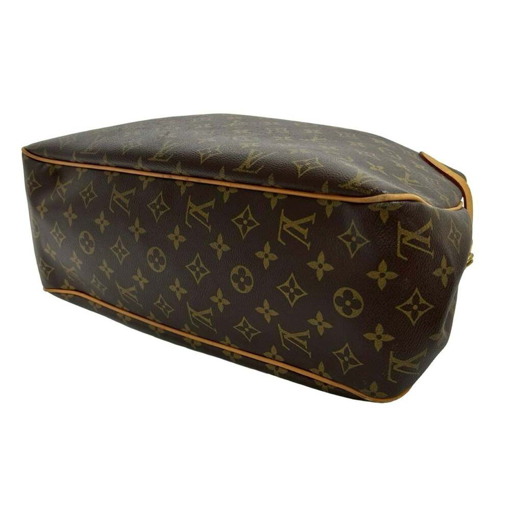 LOUIS VUITTON Brown Monogram Leather Tote Bag - Picture 8 of 10
